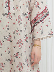 edenrobe Allure Lawn Unstitched Printed 3Pc Suit EWU6A1-36764