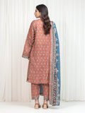 edenrobe Allure Lawn Unstitched Printed 3Pc Suit EWU6A1-36766