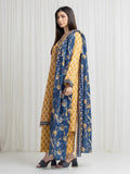 edenrobe Allure Lawn Unstitched Printed 3Pc Suit EWU6A1-36767