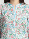 edenrobe Allure Lawn Unstitched Printed 3Pc Suit EWU6A1-36771