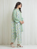edenrobe Allure Lawn Unstitched Printed 3Pc Suit EWU6A1-36772