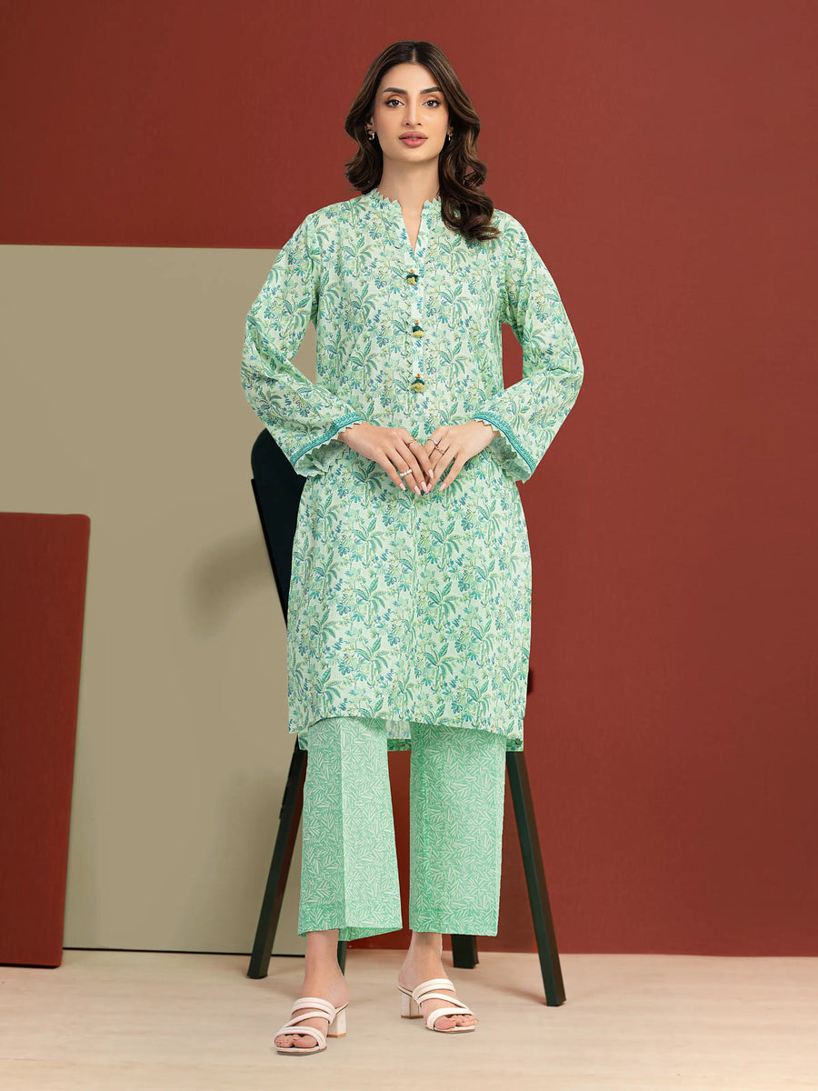 edenrobe Allure Lawn Unstitched Printed 2Pc Suit EWU6A1-36803ST