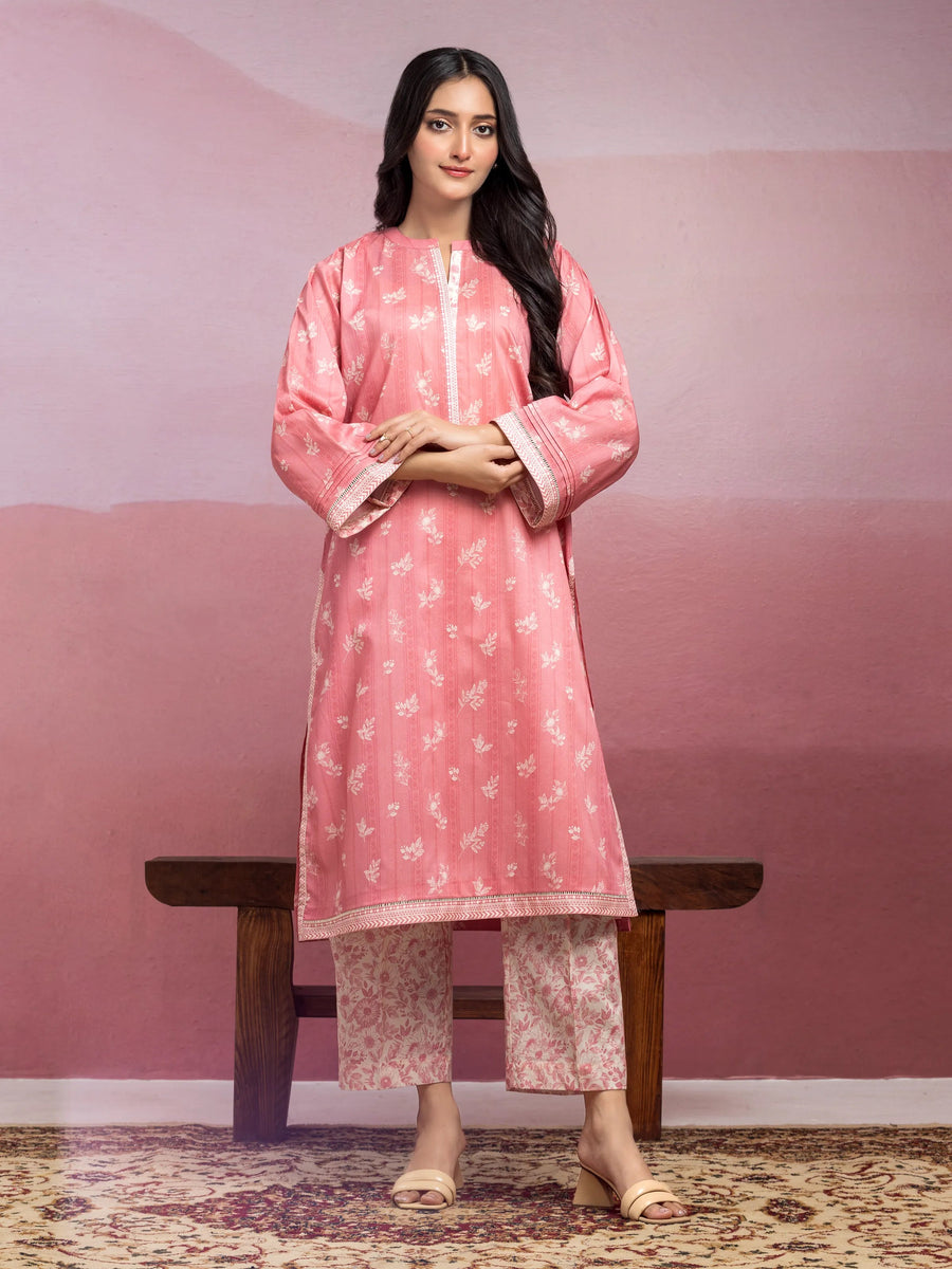 edenrobe Allure Lawn Unstitched Printed 2Pc Suit EWU6A1-36804ST