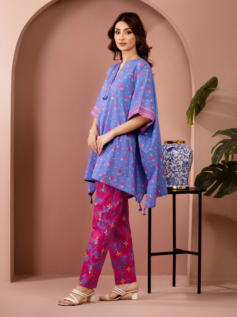 edenrobe Allure Lawn Unstitched Printed 2Pc Suit EWU6A1-36805ST