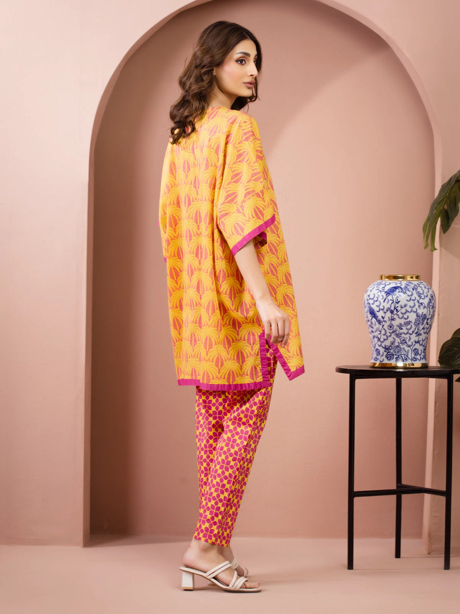 edenrobe Allure Lawn Unstitched Printed 2Pc Suit EWU6A1-36806ST