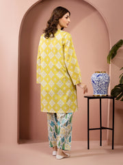 edenrobe Allure Lawn Unstitched Printed 2Pc Suit EWU6A1-36809ST