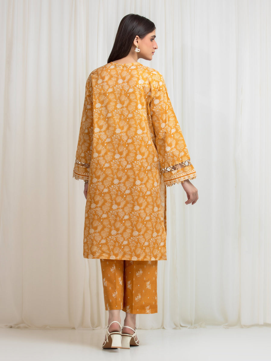 edenrobe Allure Lawn Unstitched Printed 2Pc Suit EWU6A1-36810ST