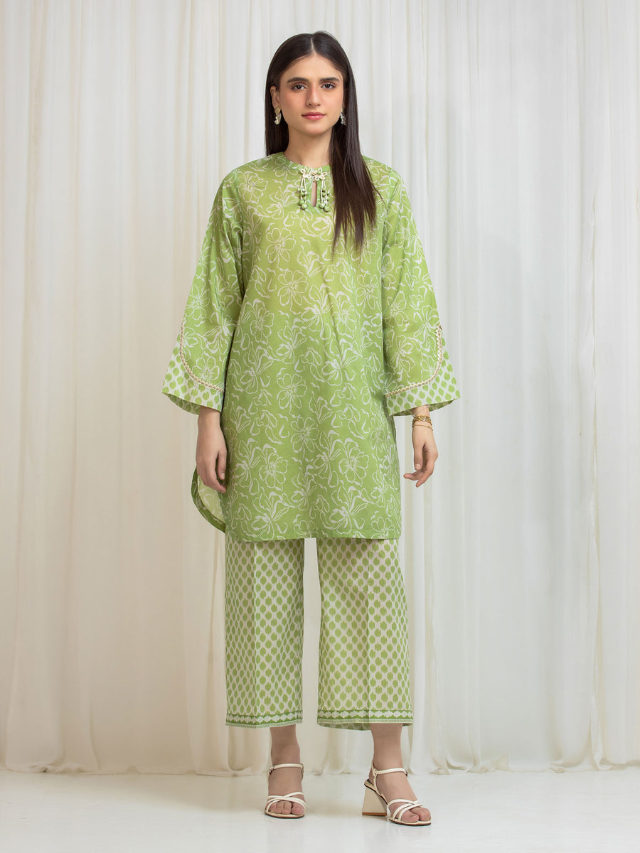 edenrobe Allure Lawn Unstitched Printed 2Pc Suit EWU6A1-36812ST