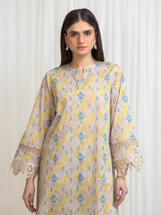 edenrobe Allure Lawn Unstitched Printed 2Pc Suit EWU6A1-36814ST