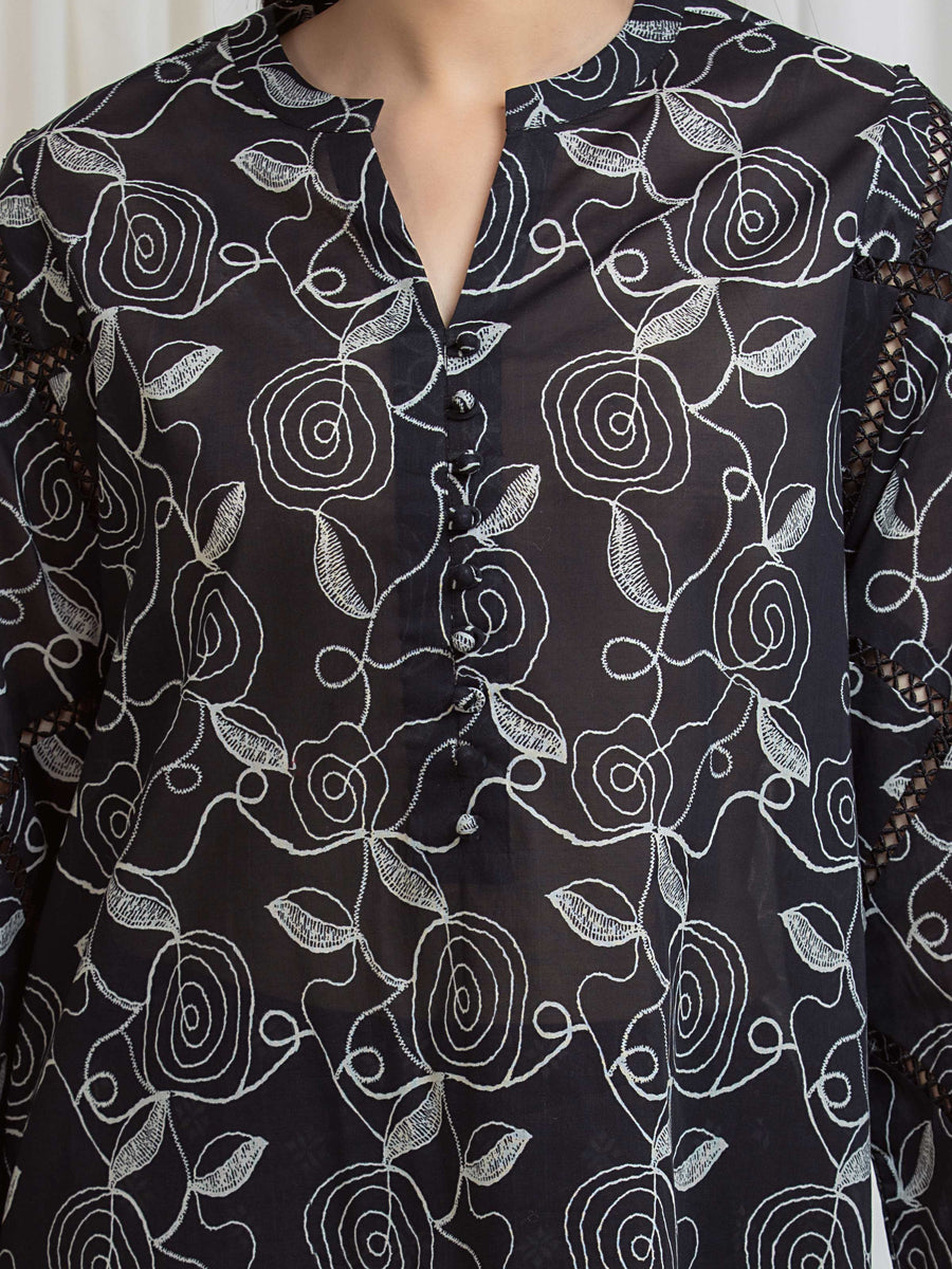 edenrobe Allure Lawn Unstitched Printed 2Pc Suit EWU6A1-36815ST