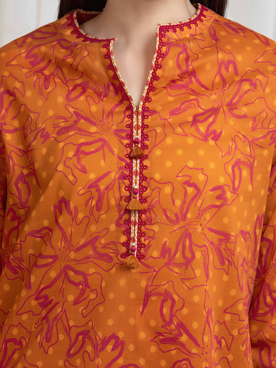 edenrobe Allure Lawn Unstitched Printed 2Pc Suit EWU6A1-36816ST