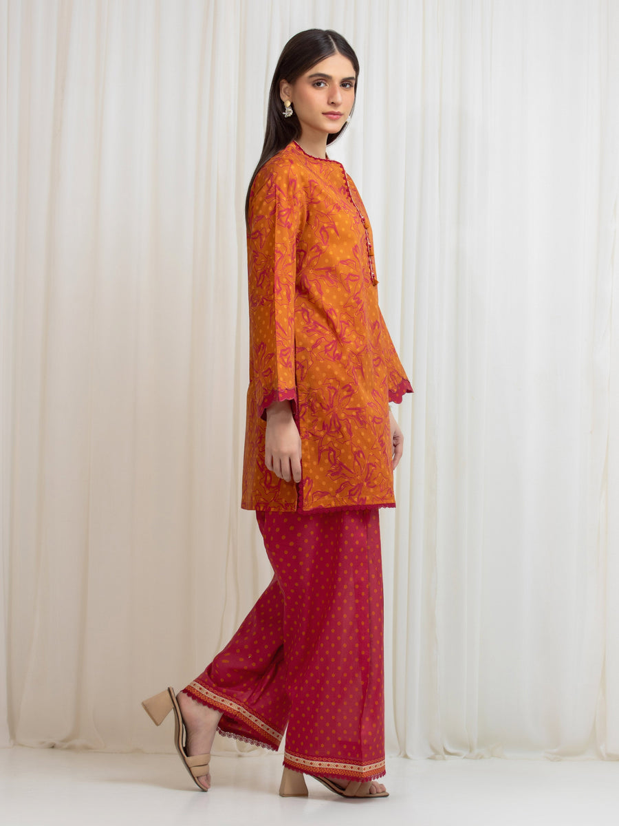 edenrobe Allure Lawn Unstitched Printed 2Pc Suit EWU6A1-36816ST