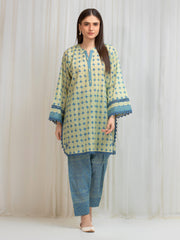 edenrobe Allure Lawn Unstitched Printed 2Pc Suit EWU6A1-36818ST
