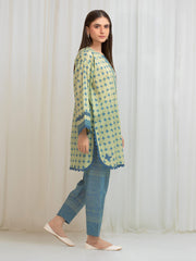 edenrobe Allure Lawn Unstitched Printed 2Pc Suit EWU6A1-36818ST