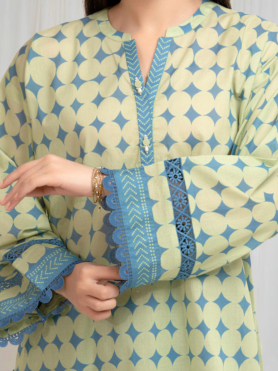 edenrobe Allure Lawn Unstitched Printed 2Pc Suit EWU6A1-36818ST