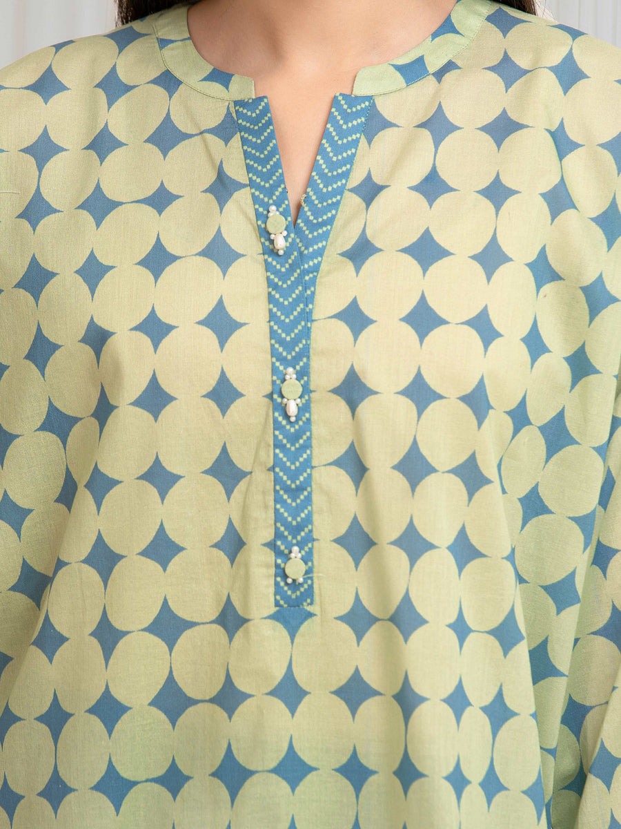 edenrobe Allure Lawn Unstitched Printed 2Pc Suit EWU6A1-36818ST