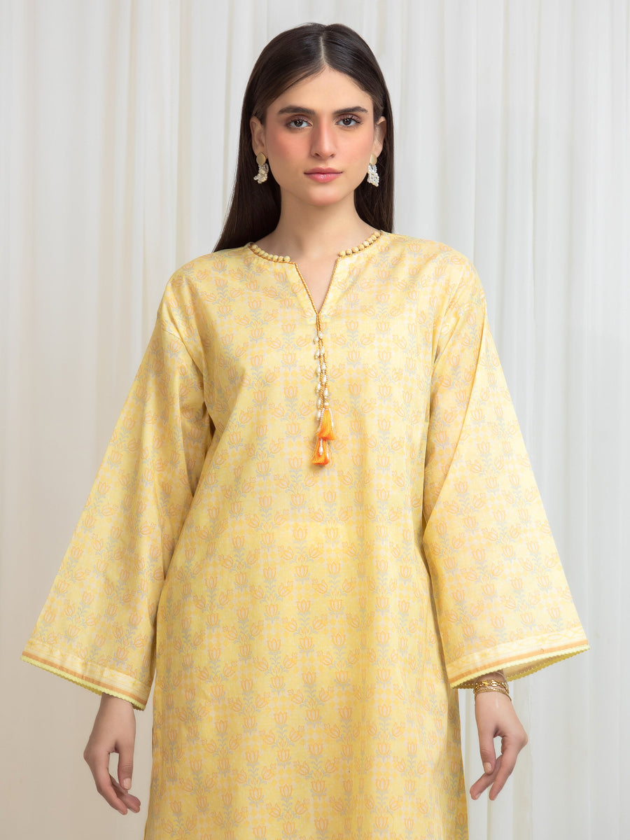 edenrobe Allure Lawn Unstitched Printed 2Pc Suit EWU6A1-36819ST