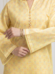 edenrobe Allure Lawn Unstitched Printed 2Pc Suit EWU6A1-36819ST