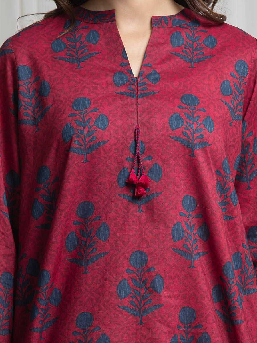 edenrobe Allure Lawn Unstitched Printed 2Pc Suit EWU6A1-36820ST