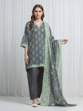 edenrobe Allure Lawn Unstitched Printed 3Pc Suit EWU6A1-36845