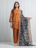 edenrobe Allure Lawn Unstitched Printed 3Pc Suit EWU6A1-36851
