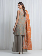 edenrobe Allure Lawn Unstitched Printed 3Pc Suit EWU6A1-36853