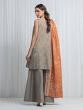 edenrobe Allure Lawn Unstitched Printed 3Pc Suit EWU6A1-36853