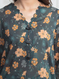 edenrobe Allure Lawn Unstitched Printed 3Pc Suit EWU6A1-36858