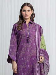 edenrobe Allure Lawn Unstitched Printed 3Pc Suit EWU6A1-36861