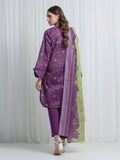 edenrobe Allure Lawn Unstitched Printed 3Pc Suit EWU6A1-36861
