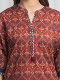 edenrobe Allure Lawn Unstitched Printed 3Pc Suit EWU6A1-36864