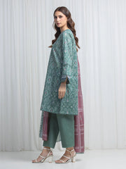 edenrobe Allure Lawn Unstitched Printed 3Pc Suit EWU6A1-36865