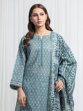 edenrobe Allure Lawn Unstitched Printed 3Pc Suit EWU6A1-36869