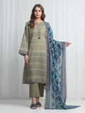 edenrobe Allure Lawn Unstitched Printed 3Pc Suit EWU6A1-36871