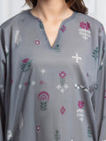 edenrobe Allure Lawn Unstitched Printed 3Pc Suit EWU6A1-36880