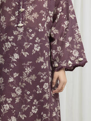 edenrobe Allure Unstitched Printed Khaddar 3Pc Suit EWU6A3-37001