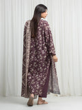 edenrobe Allure Unstitched Printed Khaddar 3Pc Suit EWU6A3-37001