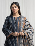 edenrobe Allure Unstitched Printed Khaddar 3Pc Suit EWU6A3-37002