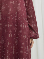 edenrobe Allure Unstitched Printed Khaddar 3Pc Suit EWU6A3-37004