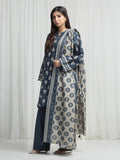 edenrobe Allure Unstitched Printed Khaddar 3Pc Suit EWU6A3-37006