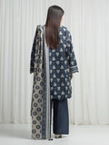 edenrobe Allure Unstitched Printed Khaddar 3Pc Suit EWU6A3-37006