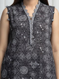 edenrobe Allure Unstitched Printed Khaddar 3Pc Suit EWU6A3-37008