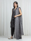 edenrobe Allure Unstitched Printed Khaddar 3Pc Suit EWU6A3-37008