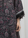 edenrobe Allure Unstitched Printed Khaddar 3Pc Suit EWU6A3-37009