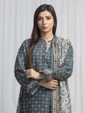 edenrobe Allure Unstitched Printed Khaddar 3Pc Suit EWU6A3-37010