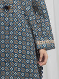 edenrobe Allure Unstitched Printed Khaddar 3Pc Suit EWU6A3-37010