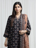 edenrobe Allure Unstitched Printed Khaddar 3Pc Suit EWU6A3-37011