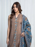 edenrobe Allure Unstitched Printed Khaddar 3Pc Suit EWU6A3-37012