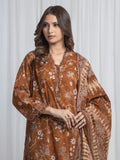 edenrobe Allure Unstitched Printed Khaddar 3Pc Suit EWU6A3-37013