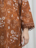 edenrobe Allure Unstitched Printed Khaddar 3Pc Suit EWU6A3-37013